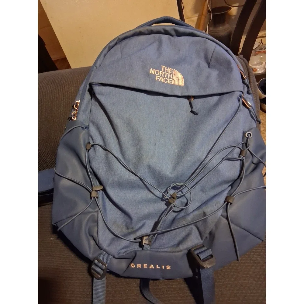 The‎ North Face Unisex Borealis Blue Flexvent Adjustable Straps Travel Backpack